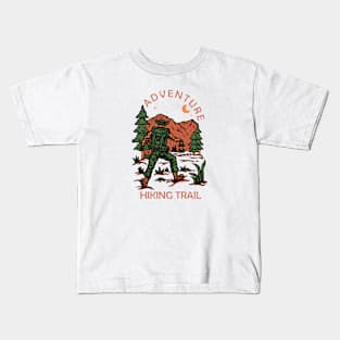 Adventure Hiking Trail Kids T-Shirt